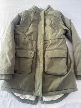 Falls Creek Kids Large Olive Puffer Coat